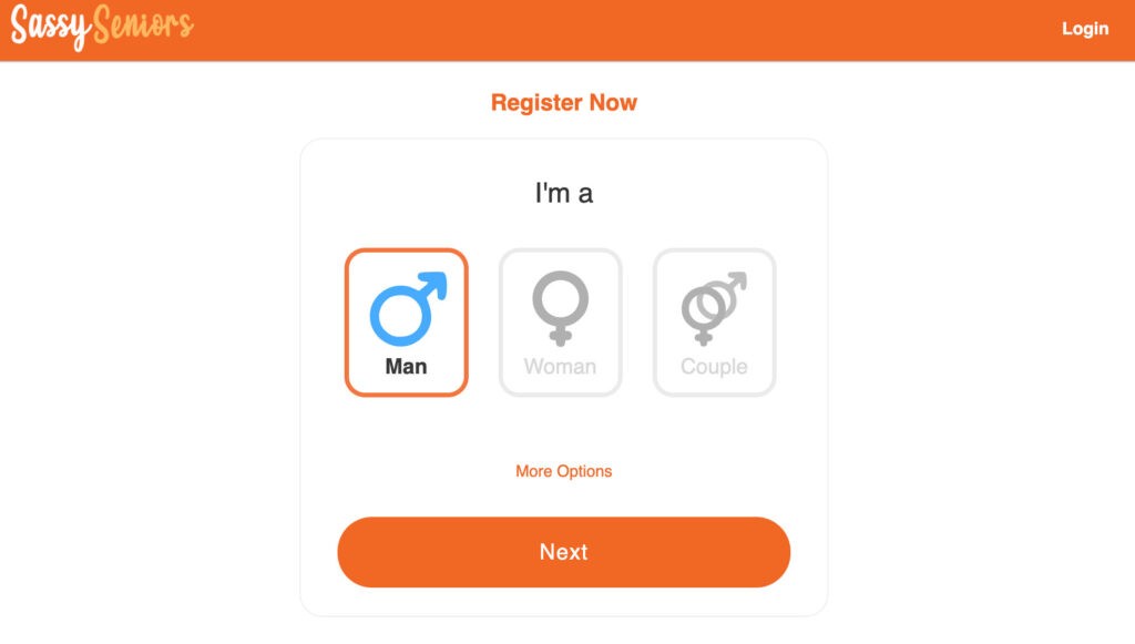 registration page